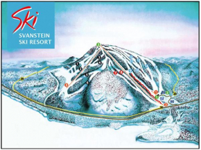 Svanstein Ski Resort in Övertorneå